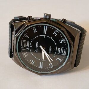 Zovatti S-343 Black Tone Quartz Analog Men's Fashion Watch
